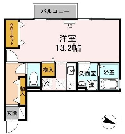 美保南 構造:軽量鉄骨造